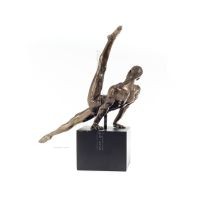 Olympic Athlete on Base 30cm Full Length Veronese Bronze Electrolysis Statue Veronese 4 - grifon.se 