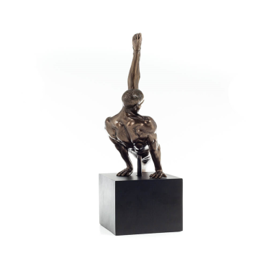 Olympic Athlete on Base 30cm Full Length Veronese Bronze Electrolysis Statue Veronese 5 - grifon.se 
