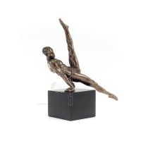 Olympic Athlete on Base 30cm Full Length Veronese Bronze Electrolysis Statue Veronese 6 - grifon.se 