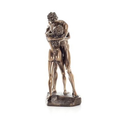 Kissing Couple Beloved Passionate 29cm Veronese Bronze Electroplating Full Body Statue Modern Decorative Veronese 2 - grifon.se 