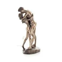 Kyssande par älskade passionerade 29 cm Veronese brons galvanisering helkroppsstaty Modern dekorativ Veronese 3 - grifon.se 