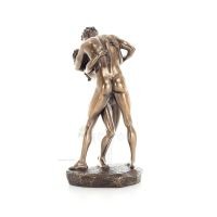 Kyssande par älskade passionerade 29 cm Veronese brons galvanisering helkroppsstaty Modern dekorativ Veronese 4 - grifon.se 