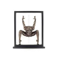 Man som tränar inom en ram 27cm Helfigur statyett med brons elektrolys av Veronese, Modernt Dekorativt Veronese 1 - grifon.se 