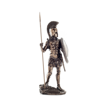 Spartan Warrior 36cm Veronese Bronze Electroplating Full Body Statue, Ancient Greece Veronese 1 - grifon.se 