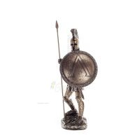 Spartan Warrior 36cm Veronese Bronze Electroplating Full Body Statue, Ancient Greece Veronese 2 - grifon.se 