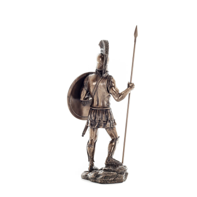 Spartan Warrior 36 cm Veronese brons galvaniserad helkroppsstaty, antikens Grekland Veronese 4 - grifon.se 