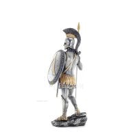 Spartan Warrior 36 cm AS Halvguld Veronese Brons Galvaniserad helkroppsstaty, antikens Grekland Veronese 3 - grifon.se 