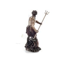 Neptune: God of the Sea, Earthquakes, Earth, Storms and Words 29cm Veronese Bronze Electroplating Full Body Statue Veronese 4 - 
