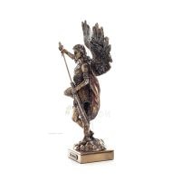 Archangel Michael: God-Like, One of the First Lords 34.5cm Veronese Bronze Electrolysis Full Body Statue, Christian Veronese 2 -