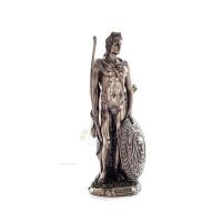 Apollo or Apollon, the god of music, light, protector of the arts 30cm Full-body statue with Electrolysis bronze Veronese Verone