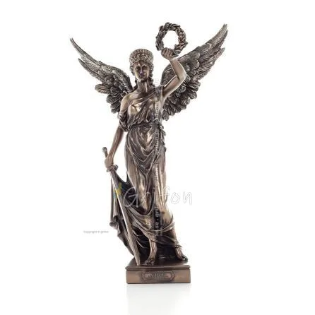Victory: The Goddess Who Personified Victory, With Sword & Wreath 35,5 cm Veronese elektrolytisk brons helkroppsstaty Veronese 1