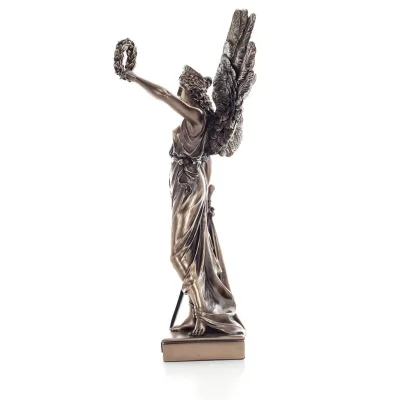 Victory: The Goddess Who Personified Victory, With Sword & Wreath 35,5 cm Veronese elektrolytisk brons helkroppsstaty Veronese 2