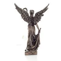 Victory: The Goddess Who Personified Victory, With Sword & Wreath 35.5cm Veronese Electrolytic Bronze Full Body Statue Veronese 