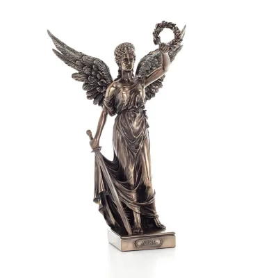 Victory: The Goddess Who Personified Victory, With Sword & Wreath 35,5 cm Veronese elektrolytisk brons helkroppsstaty Veronese 5