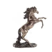 Häst eller Equine, en häst som dansar 28,9 cm. Helkroppsstatyett med brons elektroplätering Veronese Veronese 3 - grifon.se 