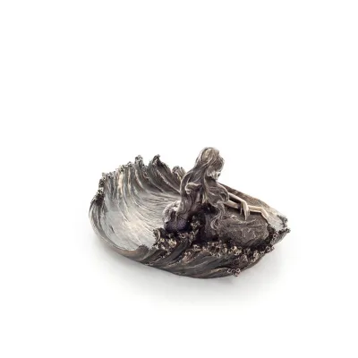Mermaid: The Most Beautiful Demon, i Wave 15x29cm Veronese Bronze Electrolysis Helkroppsstaty Veronese 4 - grifon.se 