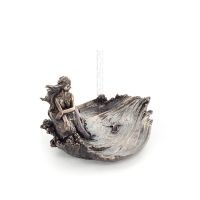 Mermaid: The Most Beautiful Demon, in Wave 15x29cm Veronese Bronze Electrolysis Full Body Statue Veronese 5 - grifon.se 