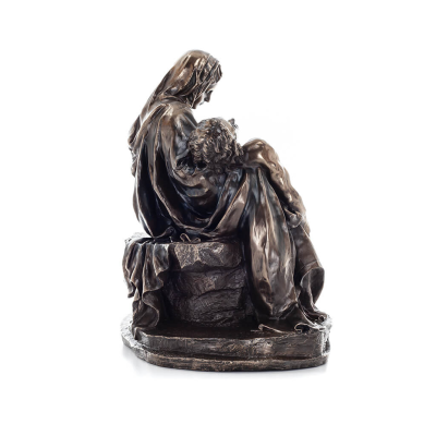 Pieta, Michelangelos The Deposition of Christ 44cm med Veronese Bronze Electrolysis, Christian, Bordsskiva Helkropp Veronese 4 -