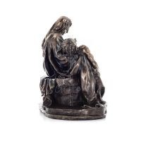 Pieta, Michelangelos The Deposition of Christ 44cm med Veronese Bronze Electrolysis, Christian, Bordsskiva Helkropp Veronese 4 -