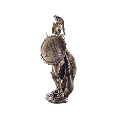 Leonidas: King of Sparta with Spear 33k fullängd Veronese brons elektrolytisk staty, antikens Grekland Veronese 2 - grifon.se 