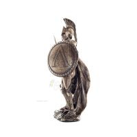 Leonidas: King of Sparta with Spear 33k fullängd Veronese brons elektrolytisk staty, antikens Grekland Veronese 2 - grifon.se 