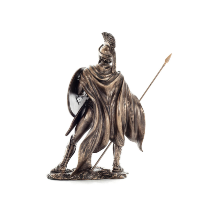 Leonidas: King of Sparta with Spear 33k fullängd Veronese brons elektrolytisk staty, antikens Grekland Veronese 3 - grifon.se 