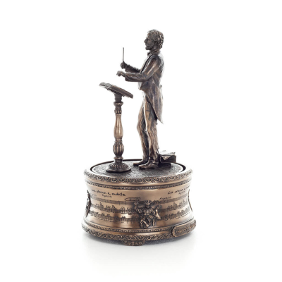 Giuseppe Fortunino Francesco Verdi: Italian Music Composer 20cm Veronese Electrolytic Bronze Full Body Statue Veronese 2 - grifo