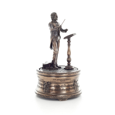 Giuseppe Fortunino Francesco Verdi: Italian Music Composer 20cm Veronese Electrolytic Bronze Full Body Statue Veronese 5 - grifo