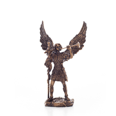 Archangel Gabriel: The Man of God 11cm Veronese Bronze Electroplating Full Body Statue, Christian Veronese 1 - grifon.se 