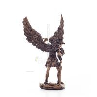 Archangel Gabriel: The Man of God 11cm Veronese Bronze Electroplating Full Body Statue, Christian Veronese 4 - grifon.se 
