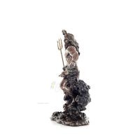 Poseidon: God of the Sea, Earthquakes, Earth, Storms and Words 30cm Veronese Bronze Electroplating Full Body Statue Veronese 2 -