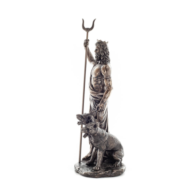 Pluto or Hades: the god of the underworld 32.5cm Veronese Electrolytic Bronze Full Body Statue Veronese 2 - grifon.se 