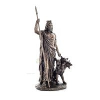 Pluto eller Hades: underjordens gud 32,5 cm Veronese elektrolytisk brons staty för hela kroppen Veronese 5 - grifon.se 