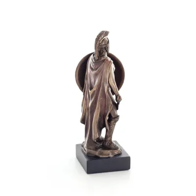 Leonidas: King of Sparta with Sword 12cm Full Length Veronese Bronze Electrolytic Statue, Ancient Greece Veronese 4 - grifon.se 