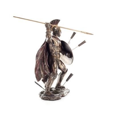 Leonidas: The King of Sparta with Arrows Color 50cm Full Längd Veronese Brons Electrolysis Statue, Antika Grekland Veronese 5 - 