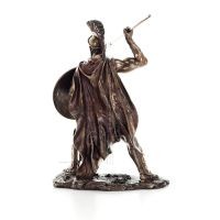 Leonidas: kung av Sparta med pil 50 cm full längd Veronese brons elektrolytisk staty, antikens Grekland Veronese 4 - grifon.se 