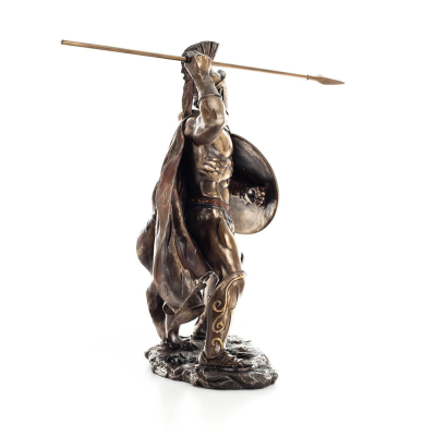 Leonidas: King of Sparta with Arrow 50cm Full Length Veronese Bronze Electrolytic Statue, Ancient Greece Veronese 5 - grifon.se 
