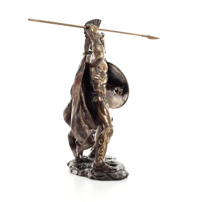 Leonidas: King of Sparta with Arrow 50cm Full Length Veronese Bronze Electrolytic Statue, Ancient Greece Veronese 5 - grifon.se 