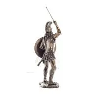 Ajax den store, kung, hjälte i det trojanska kriget, 27cm helkroppstaty med brons elektroplätering av Veronese Veronese 4 - grif
