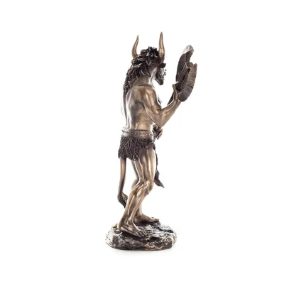 Minotaur: Plasma, the son of Pasiphae Queen of Knossos Minoan Era 28cm Veronese Bronze Electrolysis Full Body Statue Veronese 4 