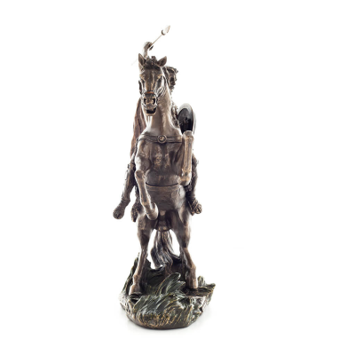 Alexander den store: Den store soldaten 31,5cm Veronese Bronze Electrolysis Full Längd Statue, antikens Grekland Veronese 5 - gr