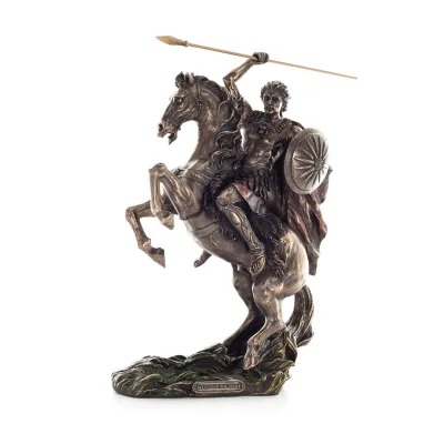 Alexander the Great: The Great Soldier 31.5cm Veronese Bronze Electrolysis Full Length Statue, Ancient Greece Veronese 6 - grifo