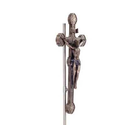 Jesu Kristi kors 36,5x19.5 cm Veronese bronselektrolys staty för hela kroppen Veronese 5 - grifon.se 