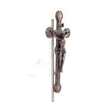 Cross of Jesus Christ 36.5x19.5cm Veronese Bronze Electrolysis Full Body Statue Veronese 5 - grifon.se 