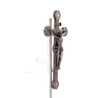 Cross of Jesus Christ 36.5x19.5cm Veronese Bronze Electrolysis Full Body Statue Veronese 5 - grifon.se 