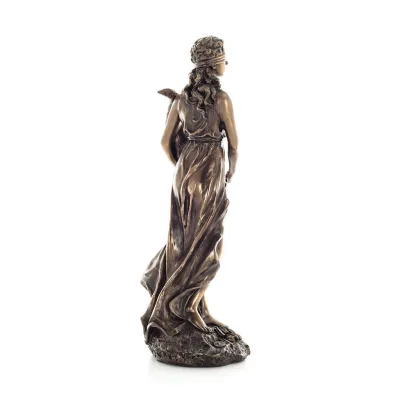 Fortune: The View of the Prosperity and Wealth of a City 32cm Veronese Electrolytic Bronze Full Body Statue Veronese 5 - grifon.
