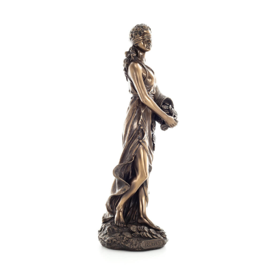 Fortune: The View of the Prosperity and Wealth of a City 32cm Veronese Electrolytic Bronze Full Body Statue Veronese 6 - grifon.
