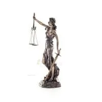 Θέμις: Τιτάνας, της ηθικής τάξης, καθώς και της εθιμοτυπίας 30εκ Ολόσωμο άγαλμα με Ηλεκτρόλυση μπρούτζου Veronese, αρχαία Ελλάδα
