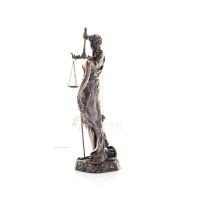 Themis: Titan, of the Moral Order as well as Etiquette 30cm Full Body Electrolytic Bronze Veronese Statue, Ancient Greece Verone