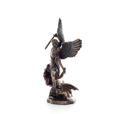 Archangel Michael: Like God, One of the First Lords 20cm Veronese Bronze Electrolytic Full Body Statue, Christian Veronese 2 - g